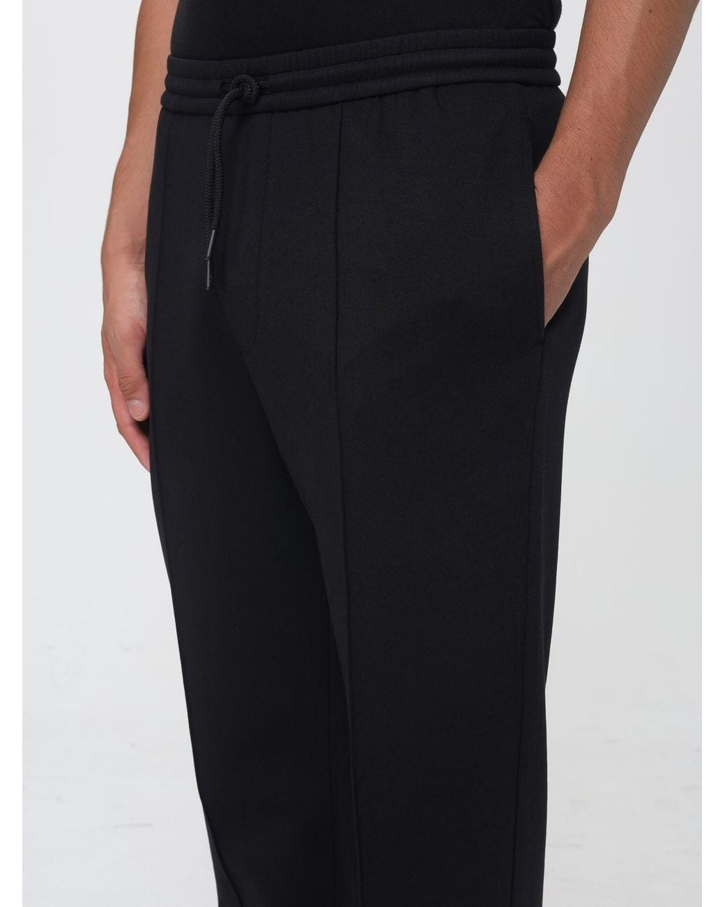 Peuterey Black Jogging Sport Trousers for men