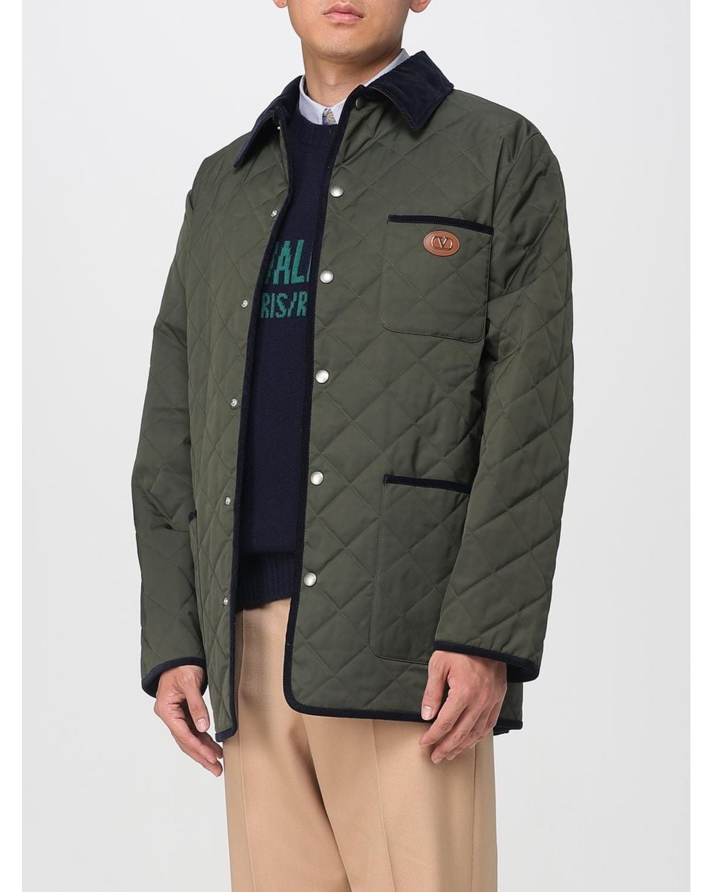 Valentino Garavani Gray Coat for men