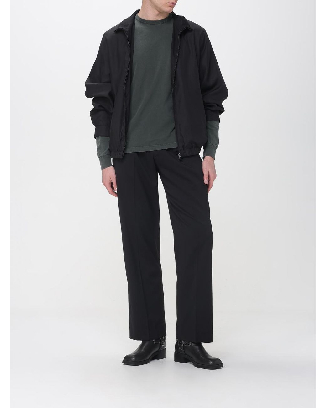 Our Legacy Blue Technical Fabric Windbreaker for men