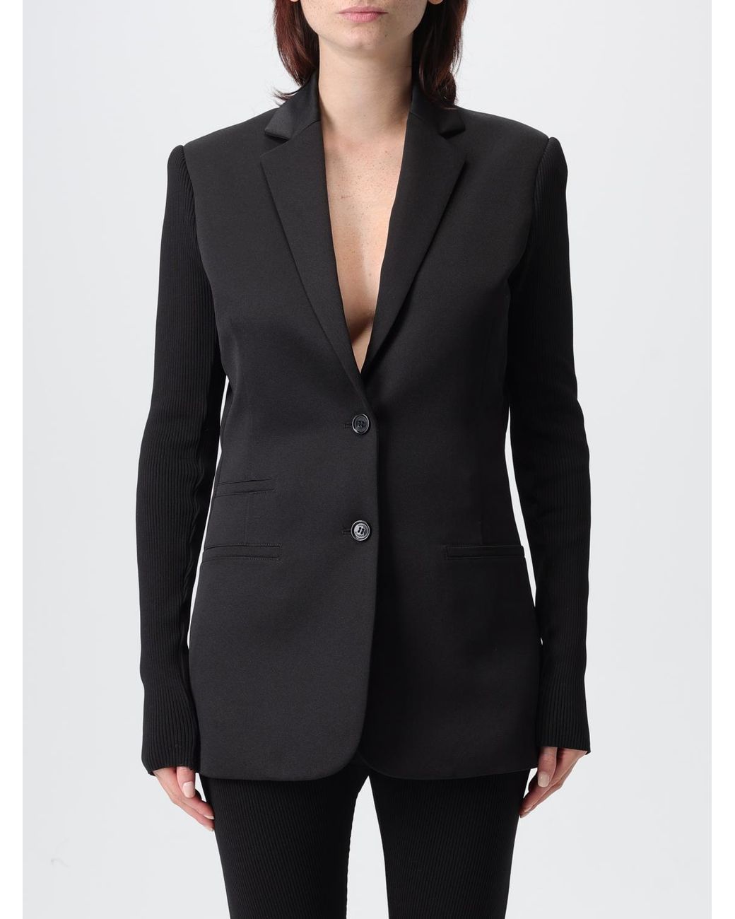 Americana Mujer Coperni de color Black