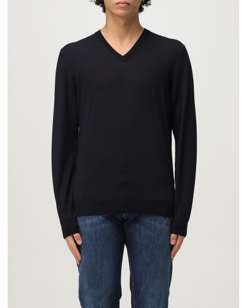 Drumohr Blue Jumper for men