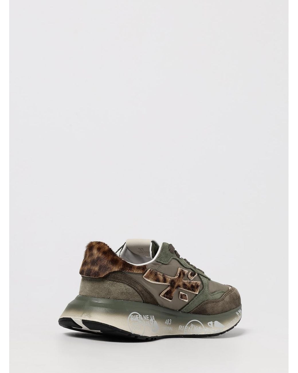 Premiata Green Sneakers