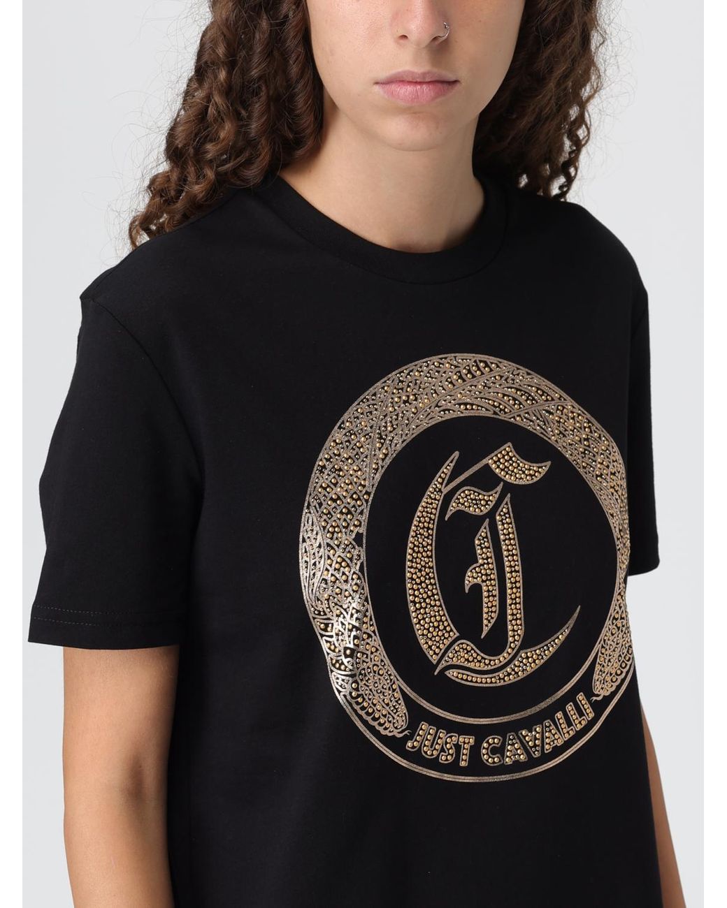 Just Cavalli Black T-Shirt