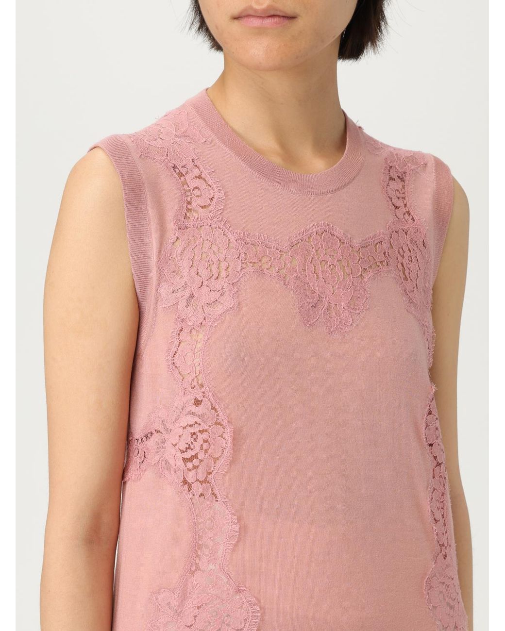 Dolce & Gabbana Pink Dolce &Amp Gabbana Top