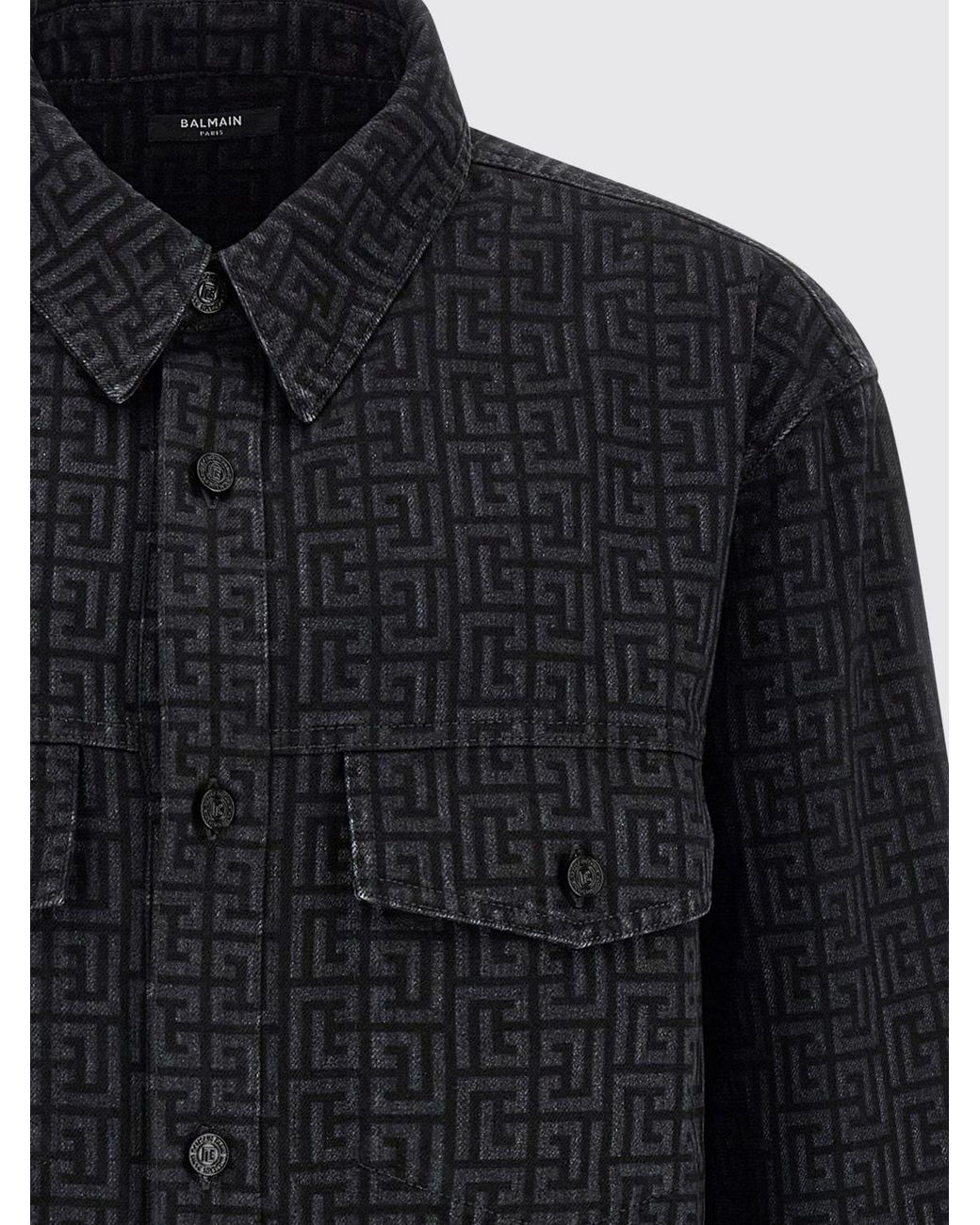 Camicia di Balmain in Blue da Uomo