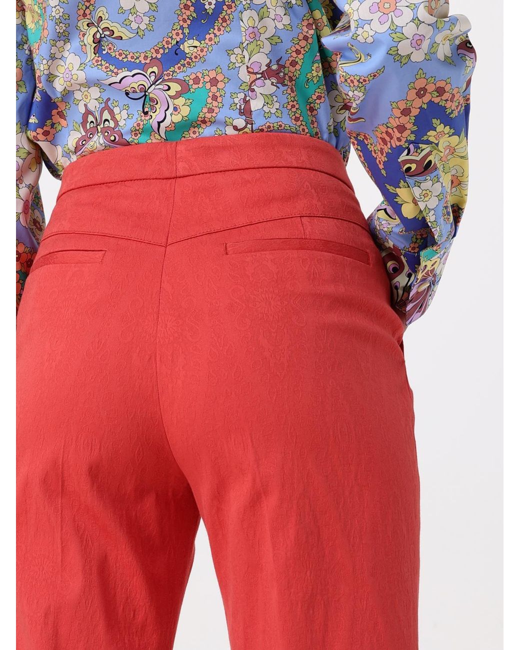 Etro Red Trousers