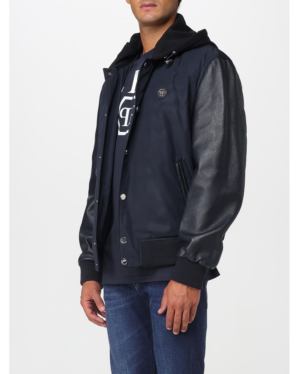 Philipp Plein Blue Jacket for men