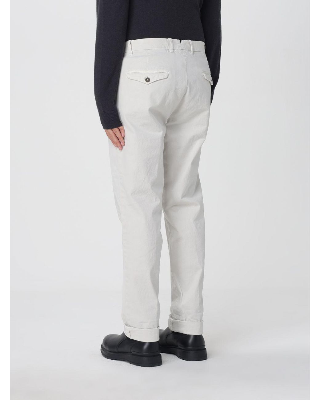 Mason's Black Trousers for men