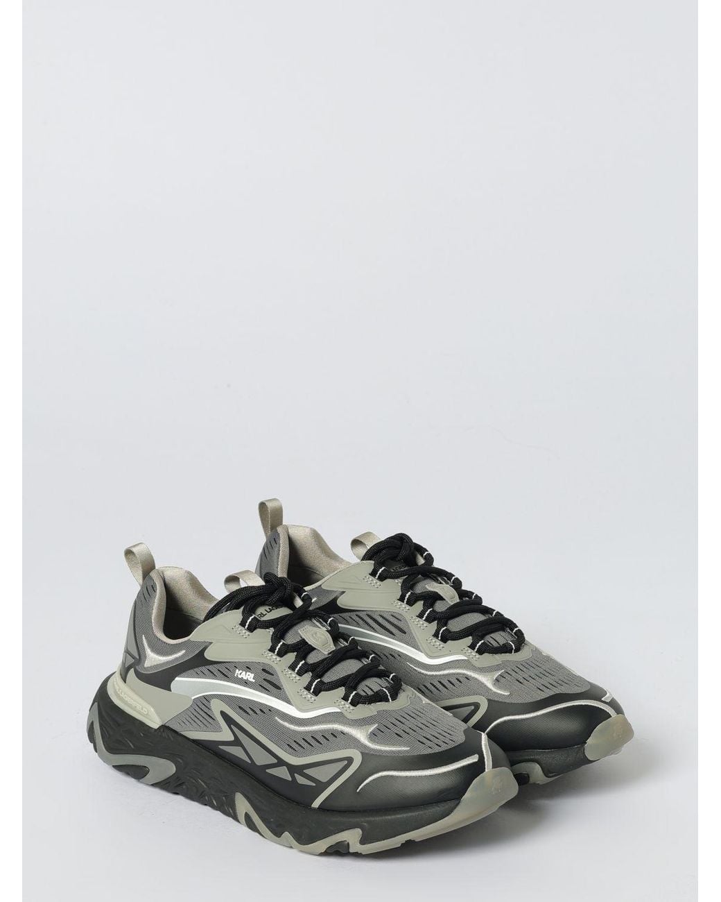 Karl Lagerfeld Black Trainers for men