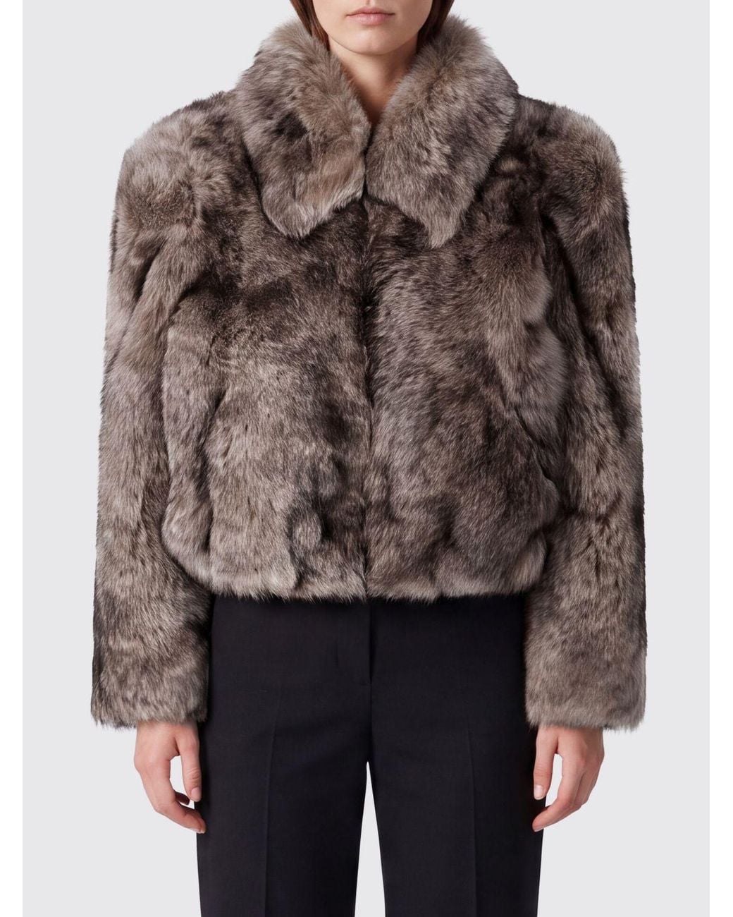 Chloé Brown ChloÉ Short Single-Breasted Coat