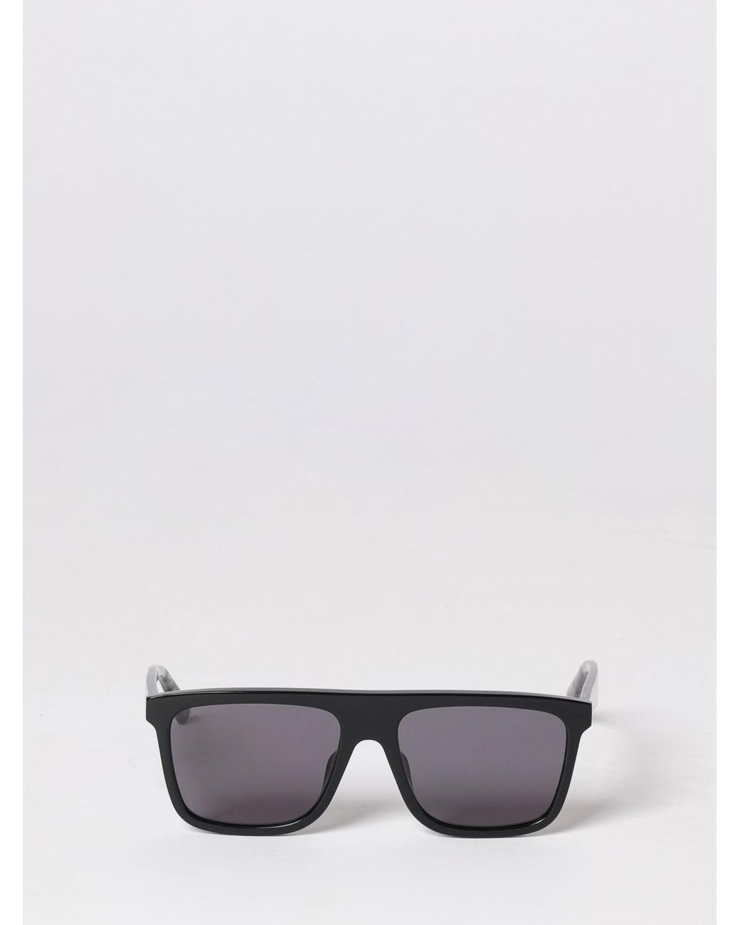 Gucci Gray Rectangular Sunglasses for men