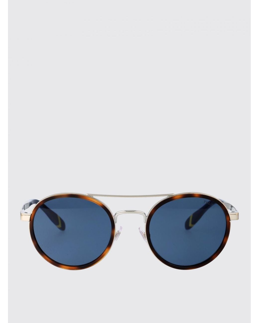 Polo Ralph Lauren Blue Metal Sunglasses for men
