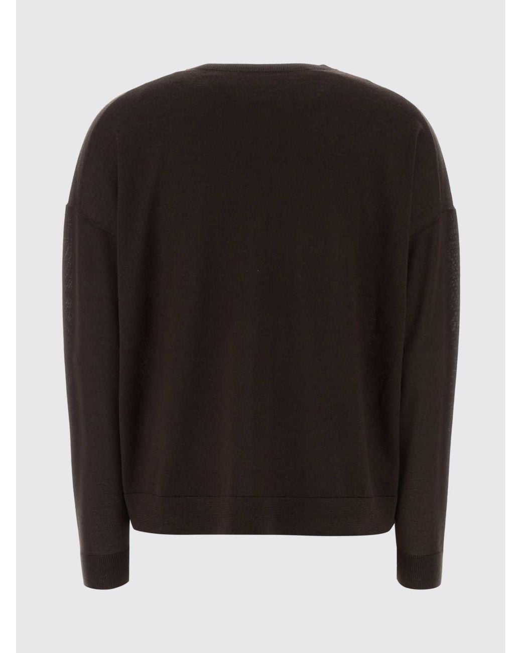 Co. Red V-Neck Pure Cashmere Long-Sleeved Jumper