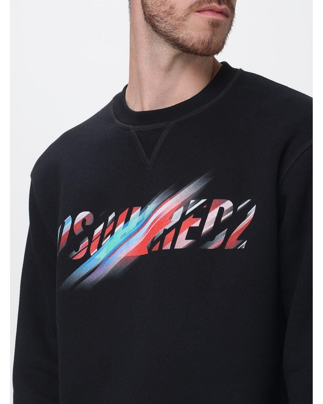 DSquared² Blue Sweatshirt for men