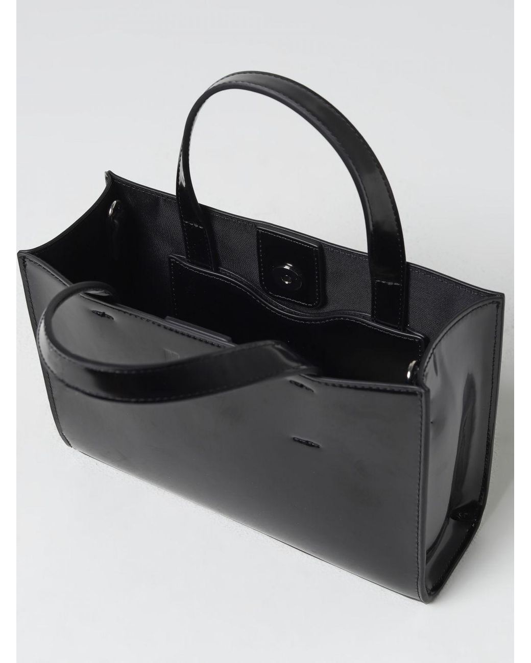 MSGM Black Bag In Synthetic Leather