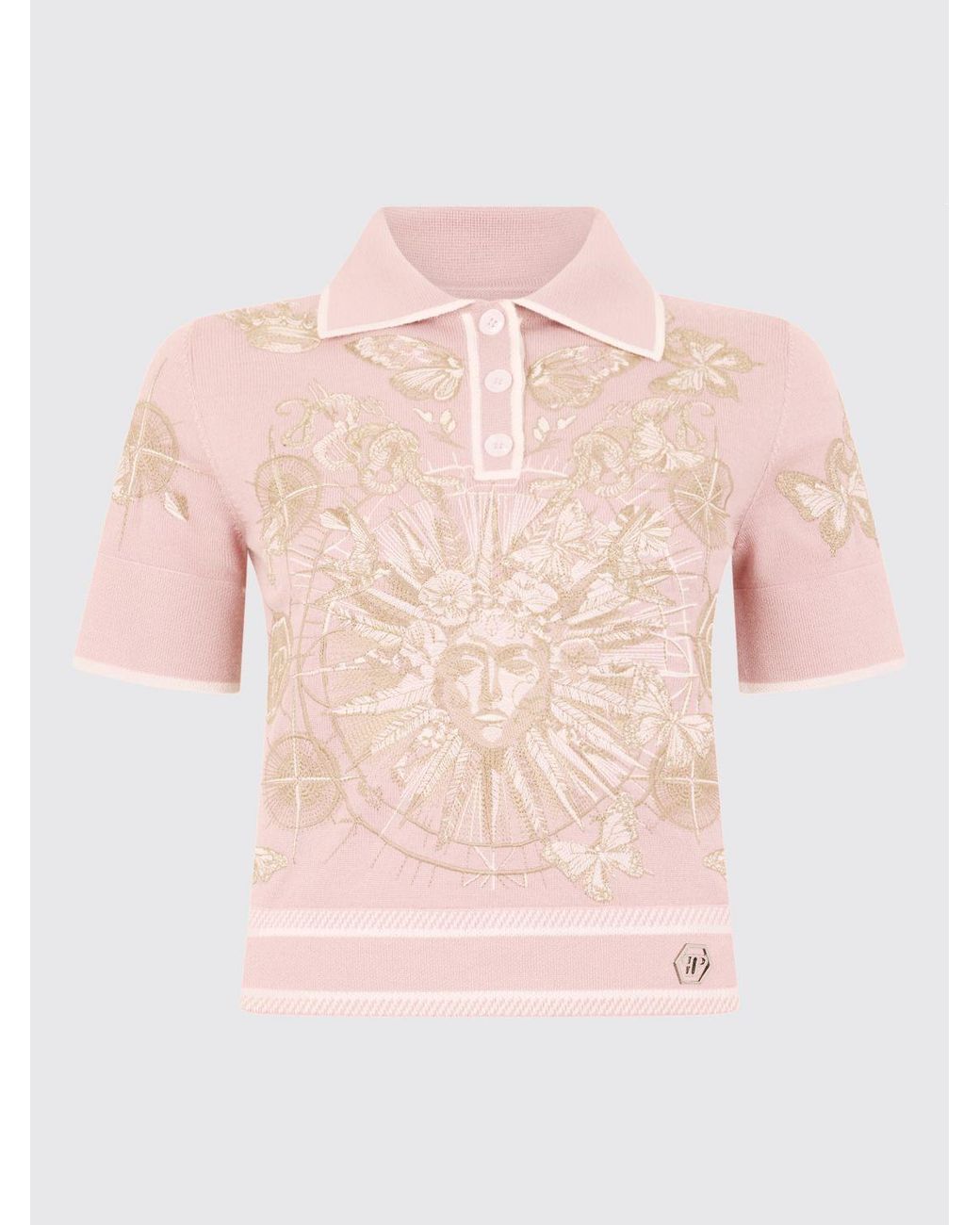 Polo Mujer Philipp Plein de color Pink