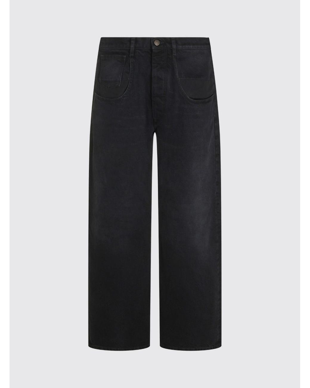 Maison Margiela Blue Mid-Rise Straight-Leg Cotton Denim Jeans for men