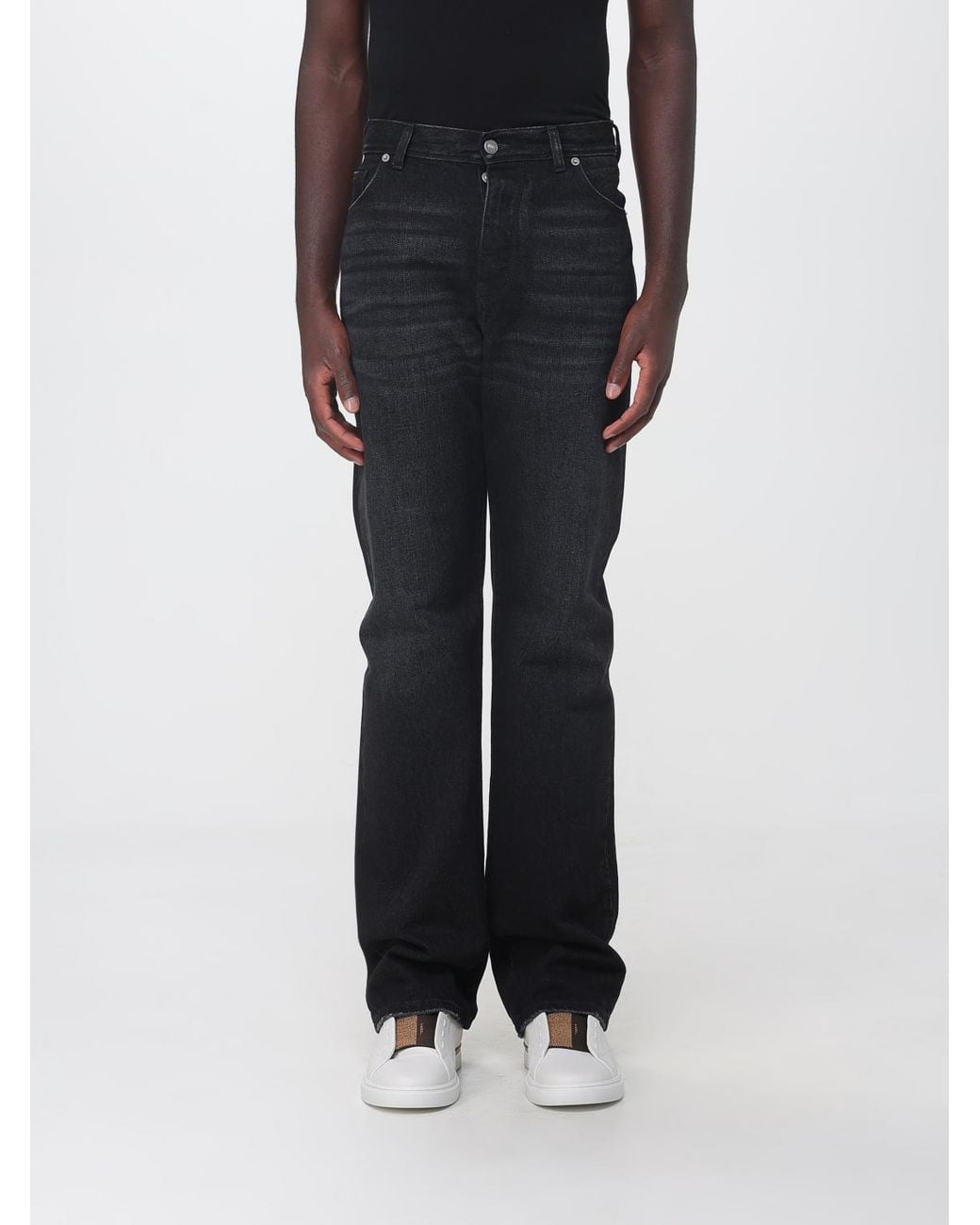 Fendi Black Jeans for men
