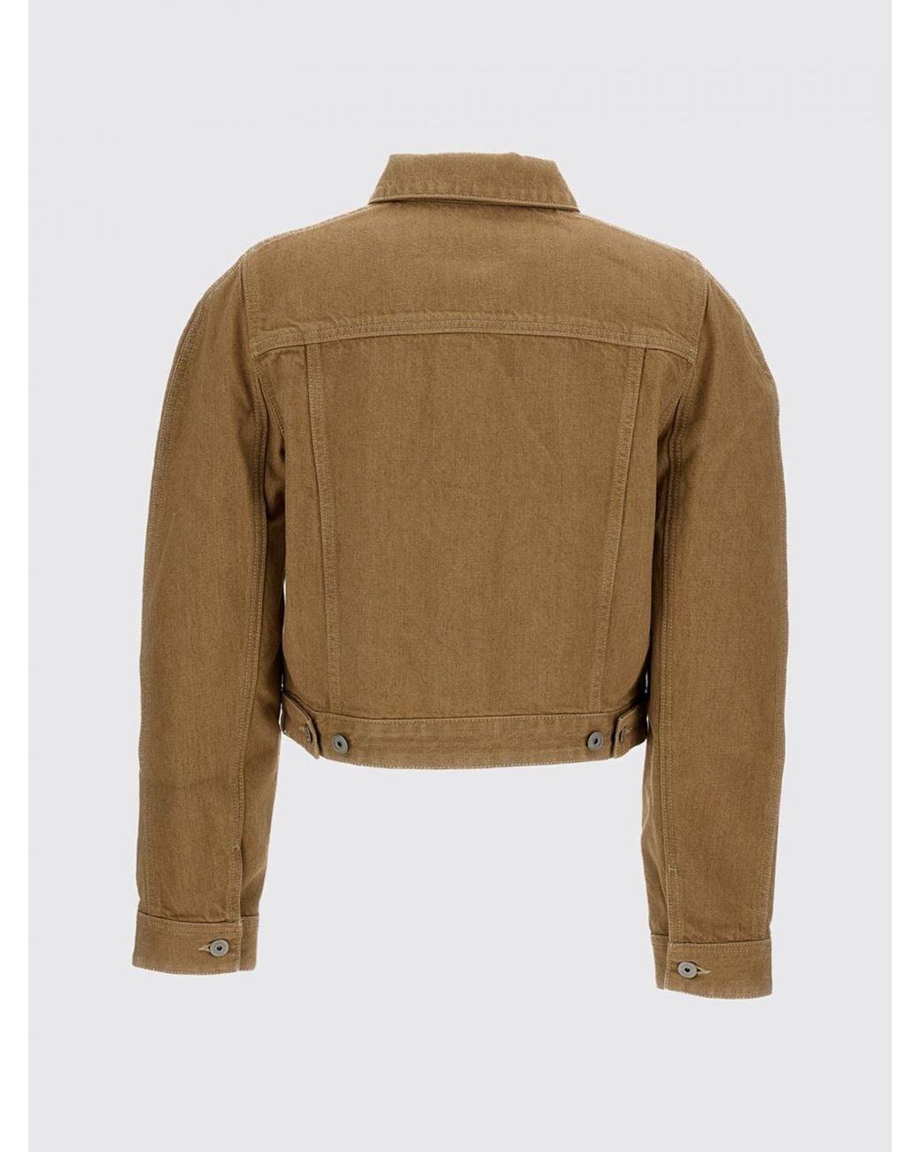 Jacquemus Blue Ovalo Cotton Jacket