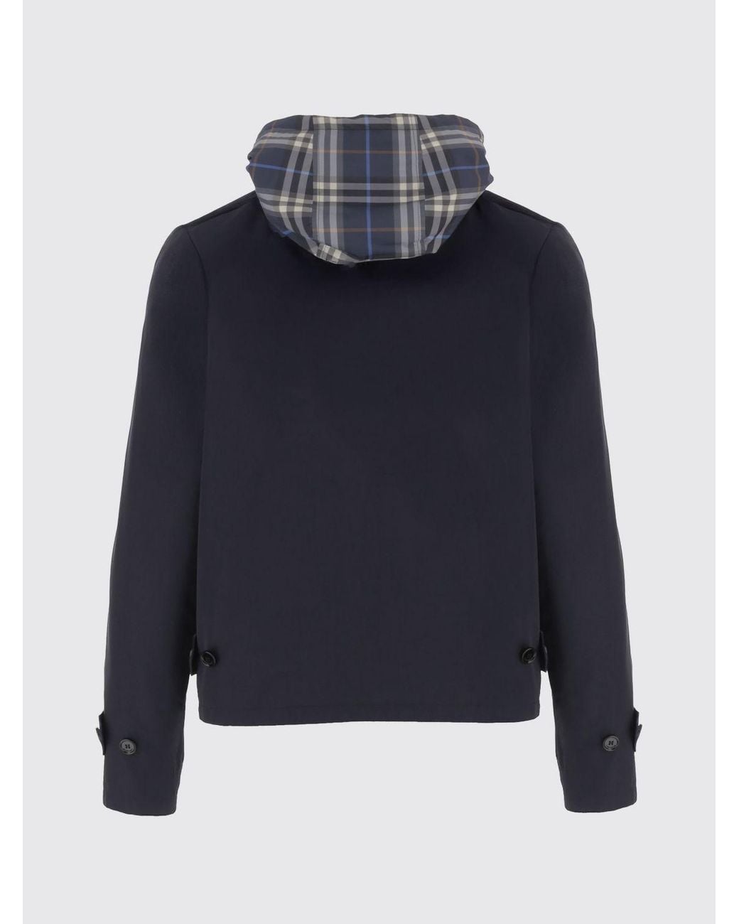 Burberry Blue Reversible Jacket 'Hodson' for men
