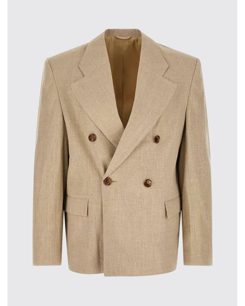 Séfr Natural Double-Breasted Blazer for men
