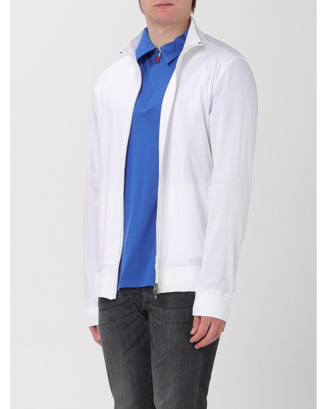 Sweatshirt Homme Kiton pour homme en coloris White