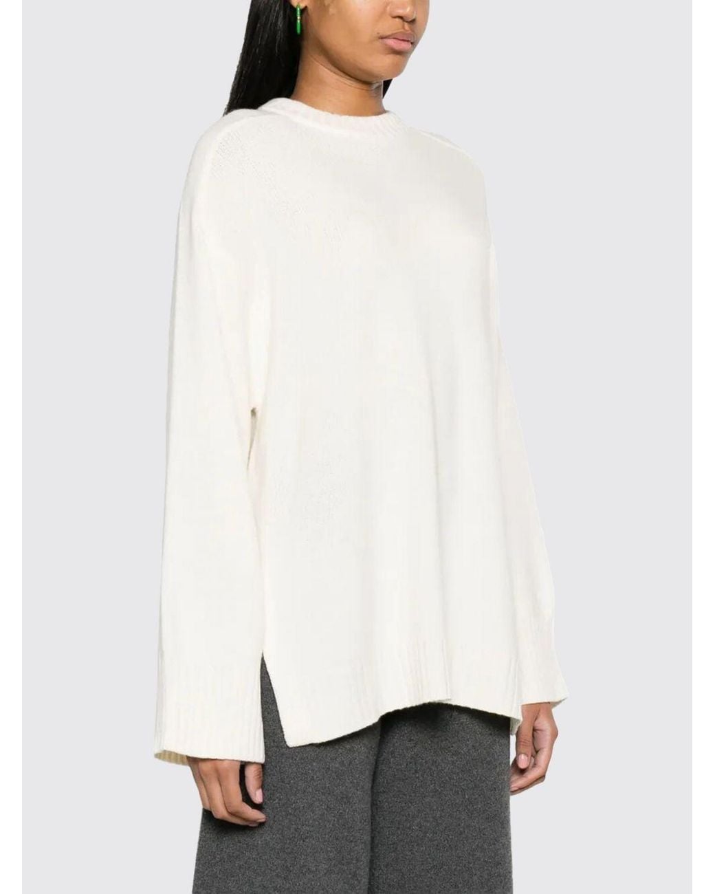 Loulou de Saison White Jumper
