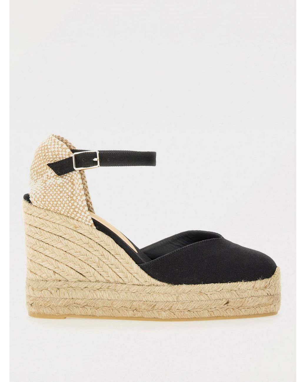 Castaner Natural Chiara Espadrille Wedge Sandal