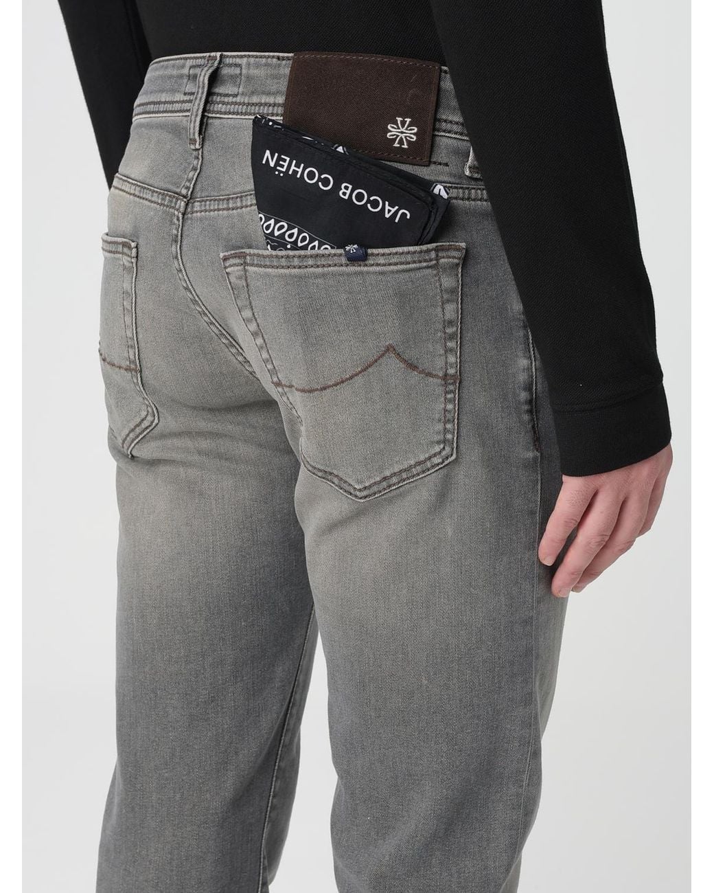 Jacob Cohen Gray Jeans for men