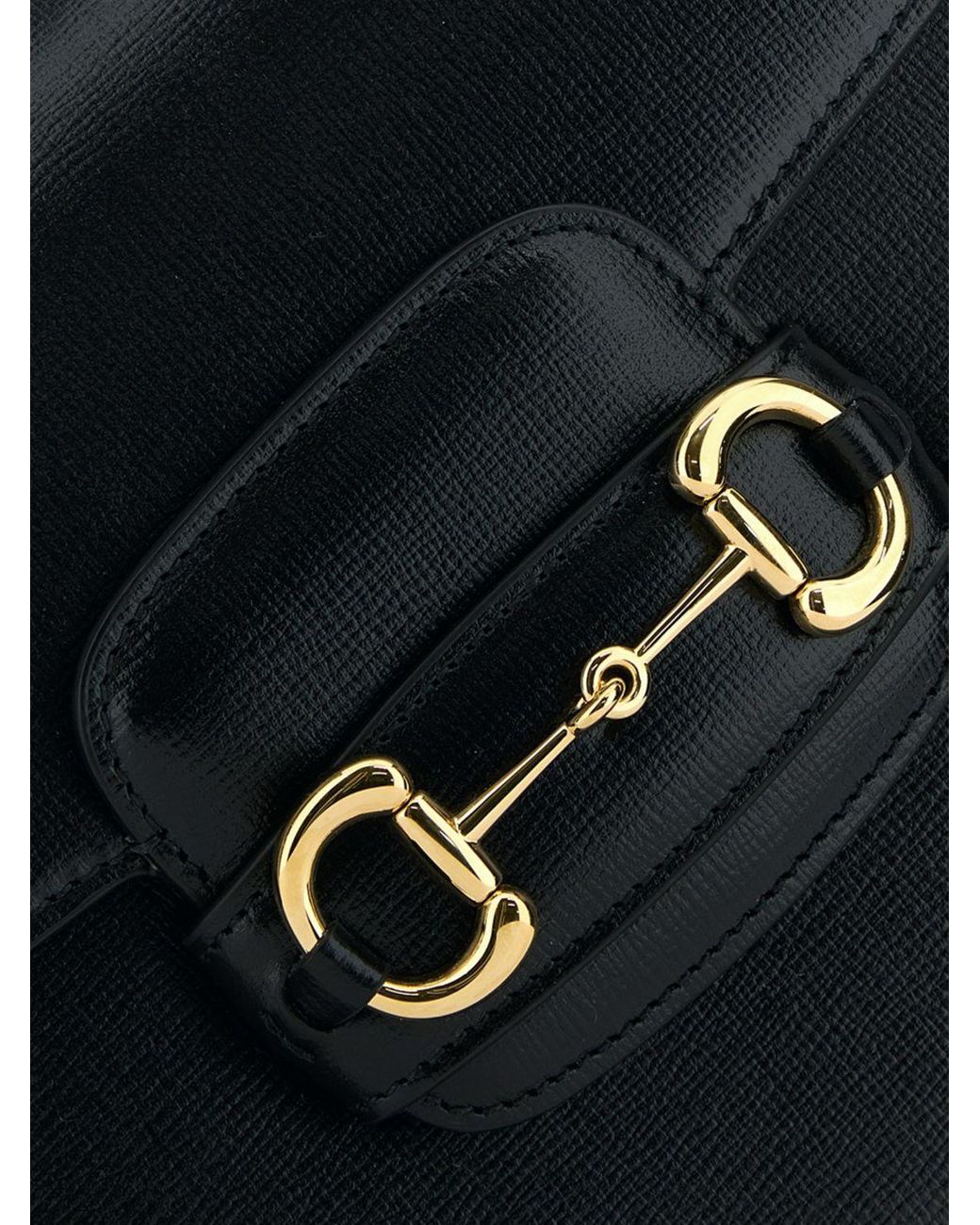Borsa Horsebit 1955 di Gucci in Black