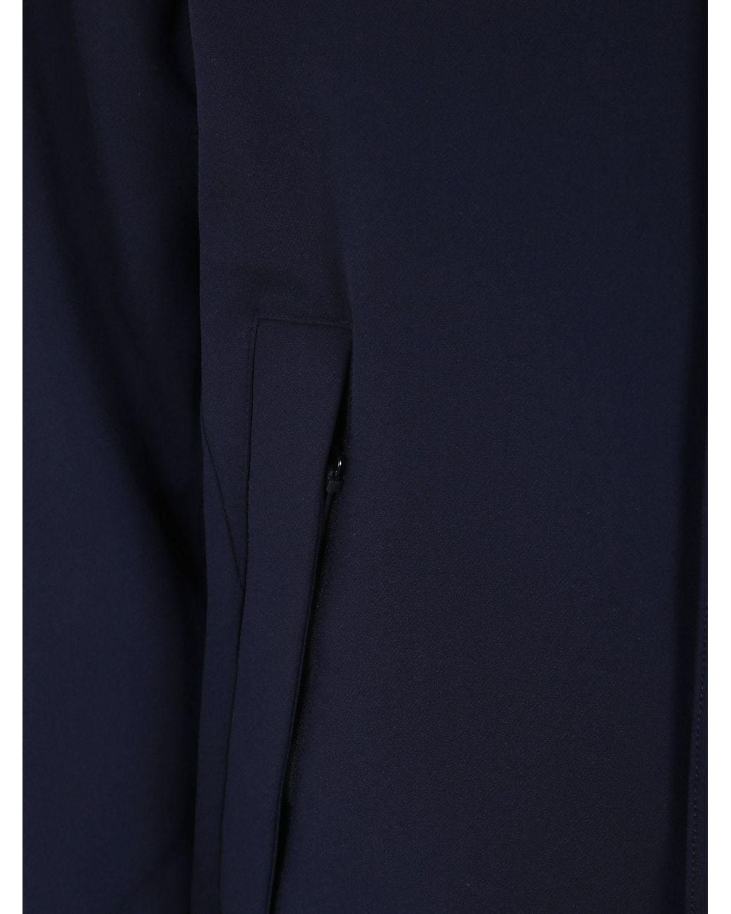 People Of Shibuya Blue Hachiko Short Technical Fabric Parka With Primaloft Padding for men