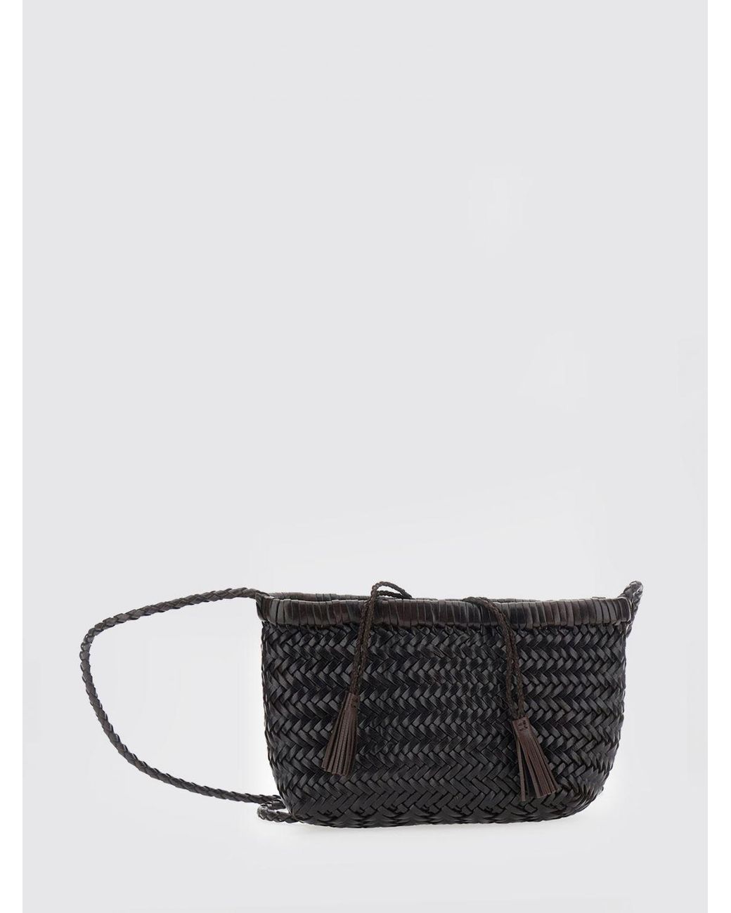 Mini Borsa A Tracolla Minsu di Dragon Diffusion in Black