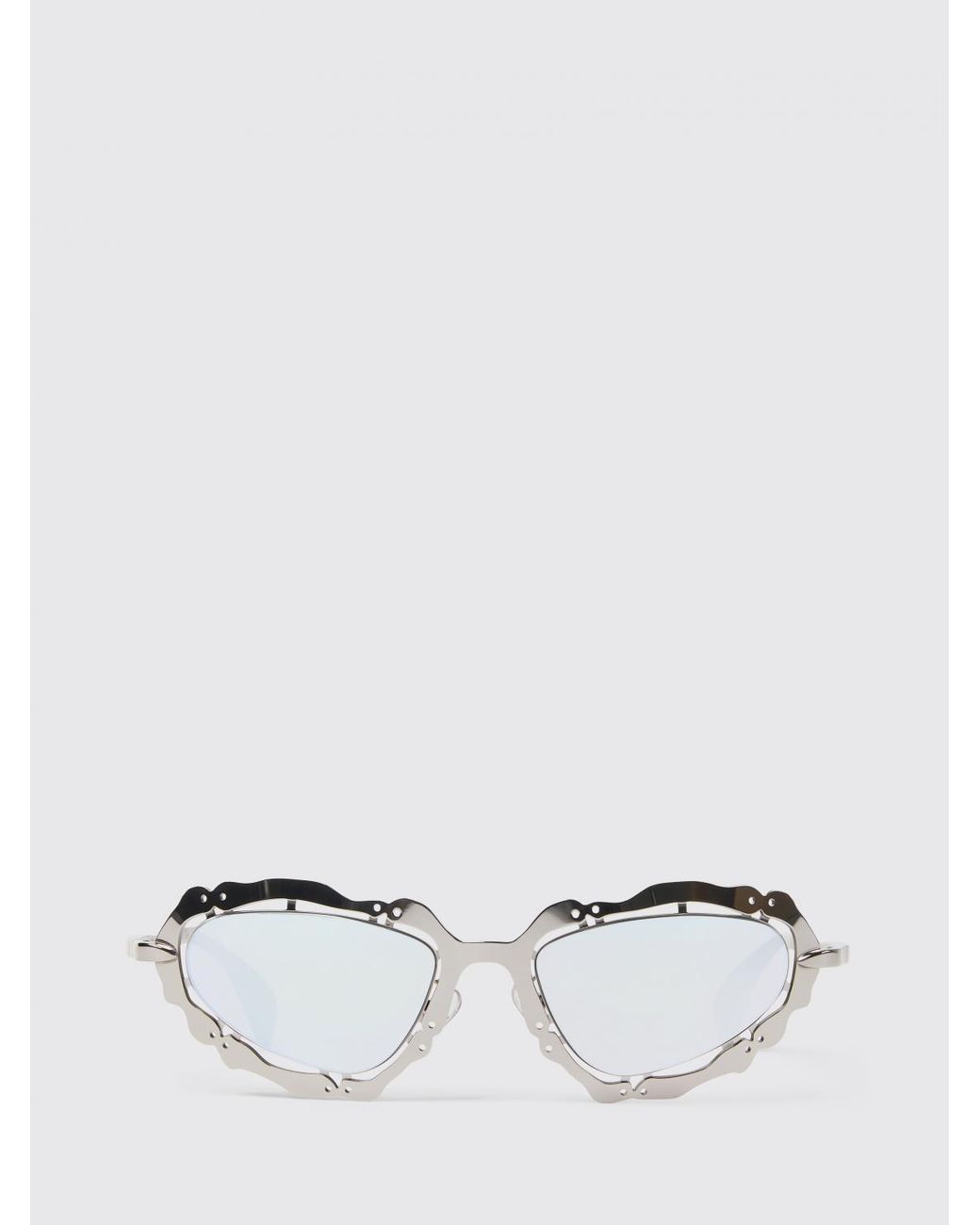 CAMPERLAB White Nopea Recycled Steel Sunglasses
