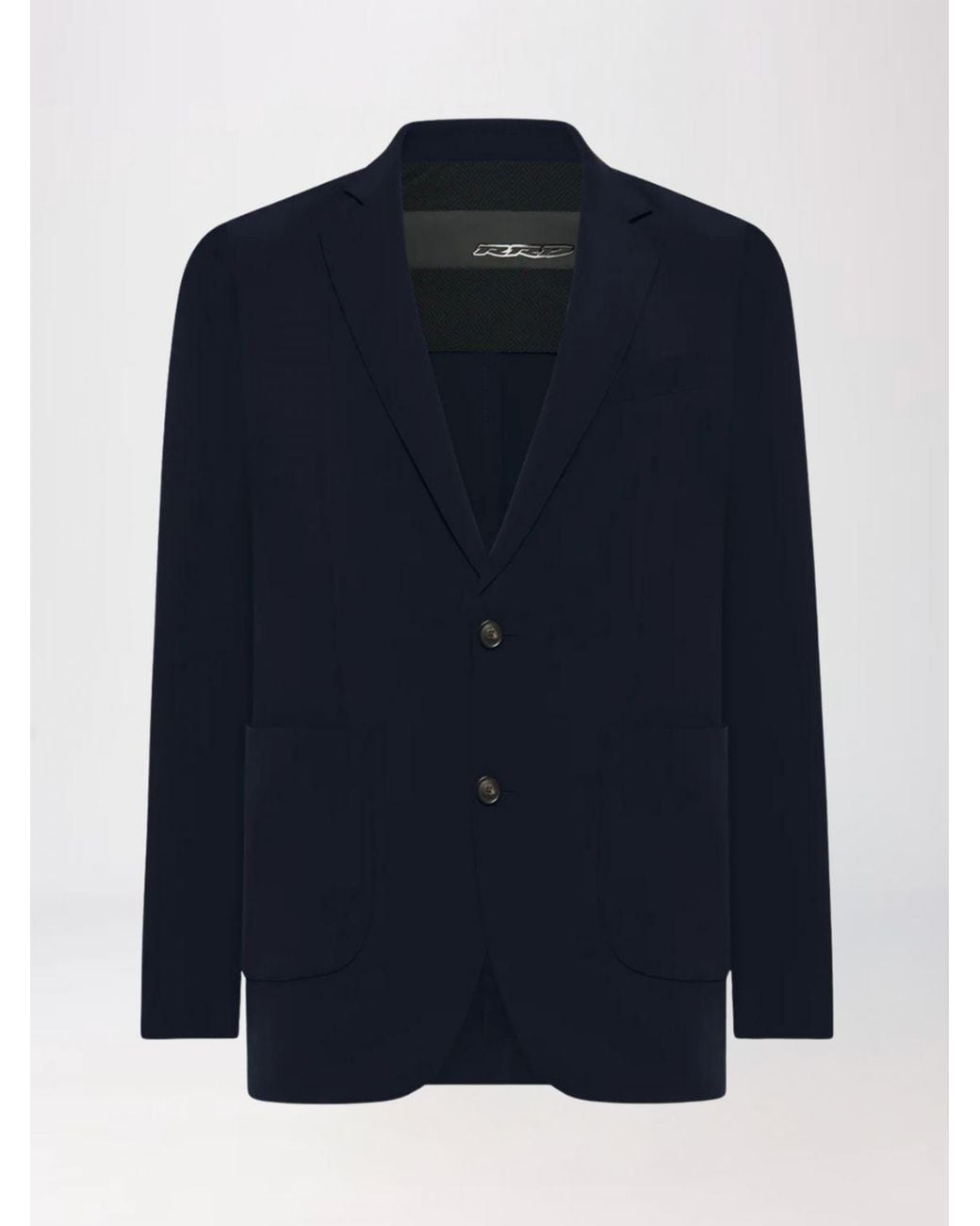 Rrd Blue Terzilight Single-Breasted Technical Jersey Blazer for men
