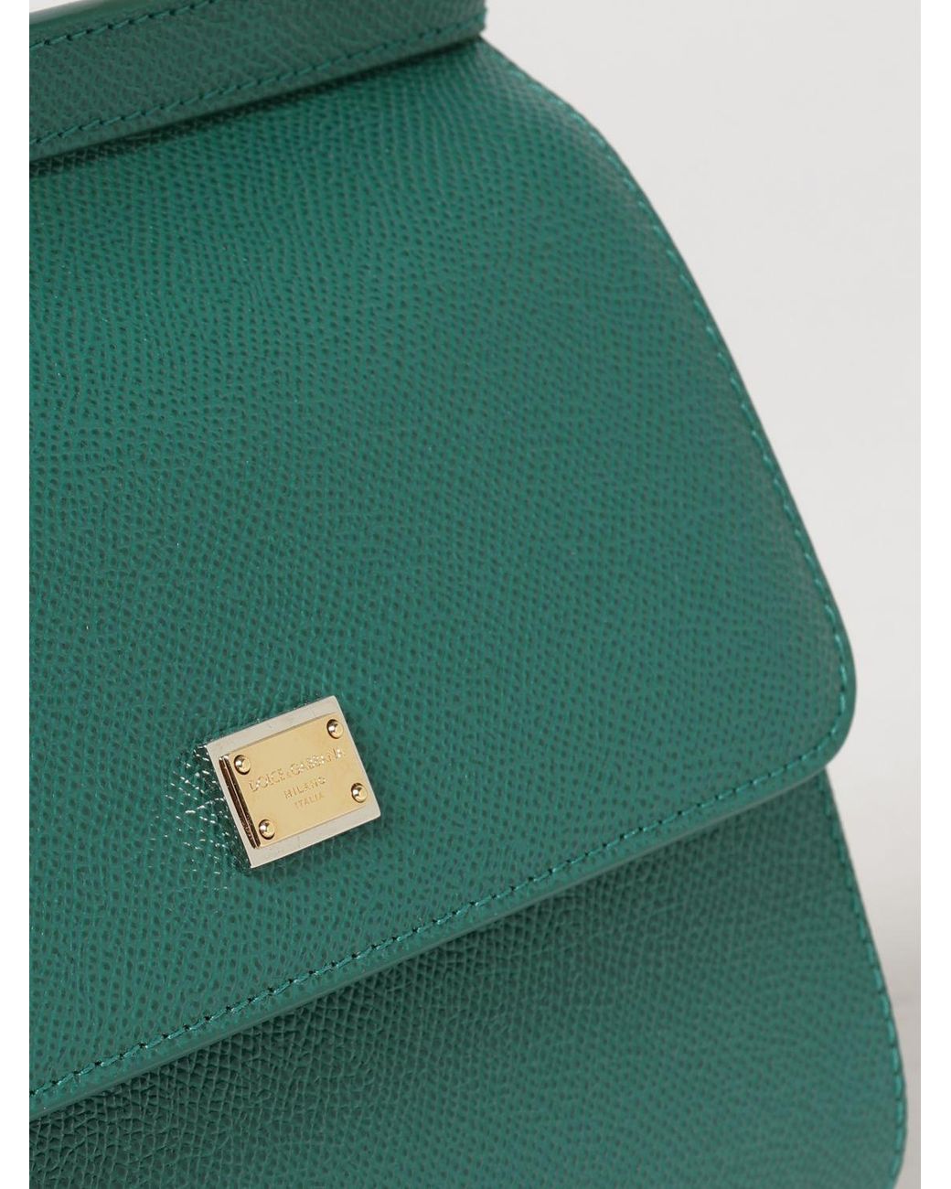 Dolce & Gabbana Green Dolce &Amp Gabbana Sicily Mini Handbag