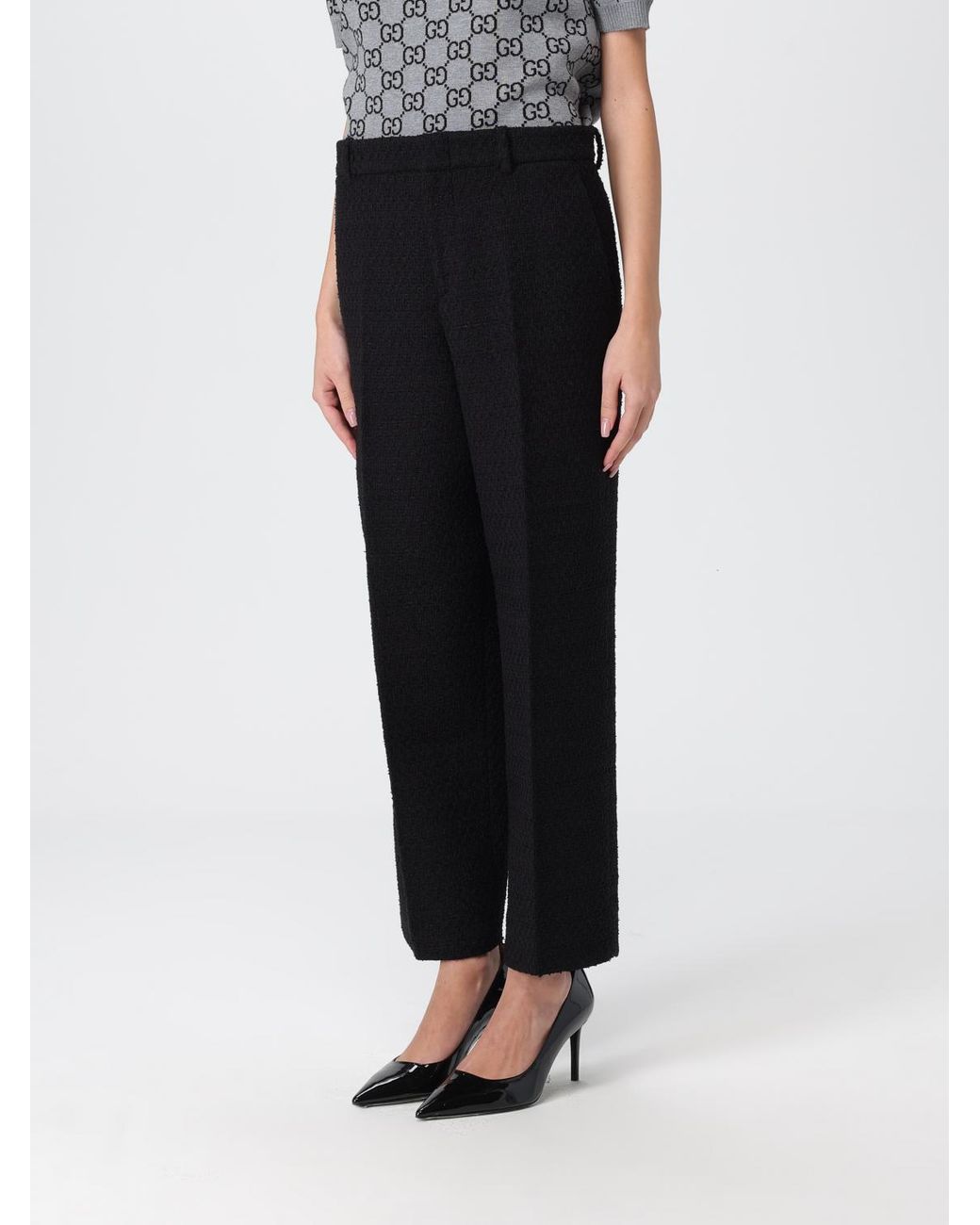 Gucci Black Trousers
