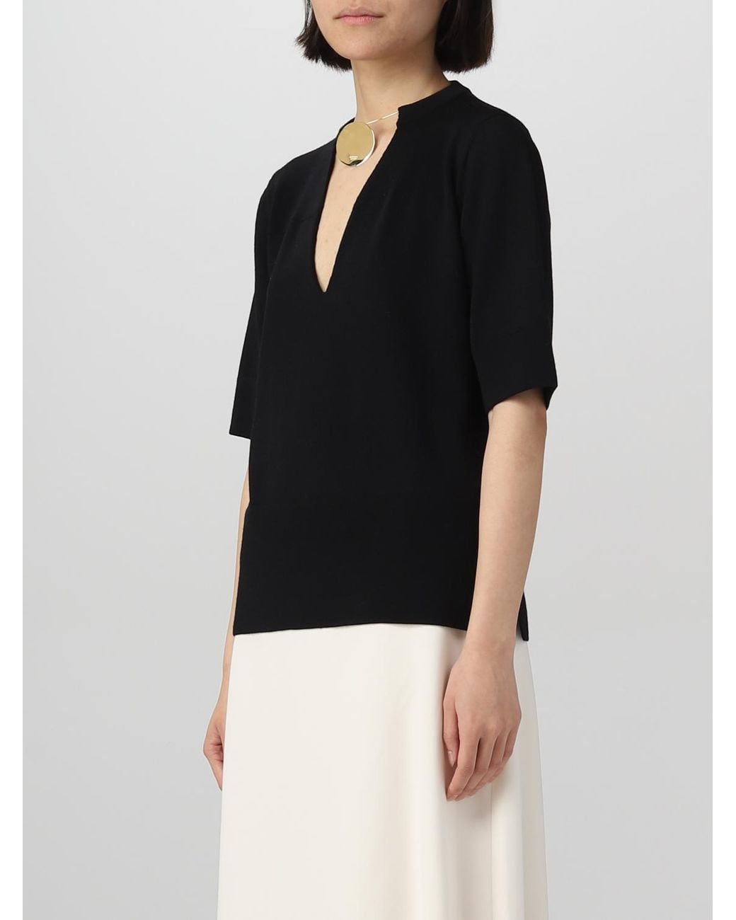 Jil Sander Black Sweater