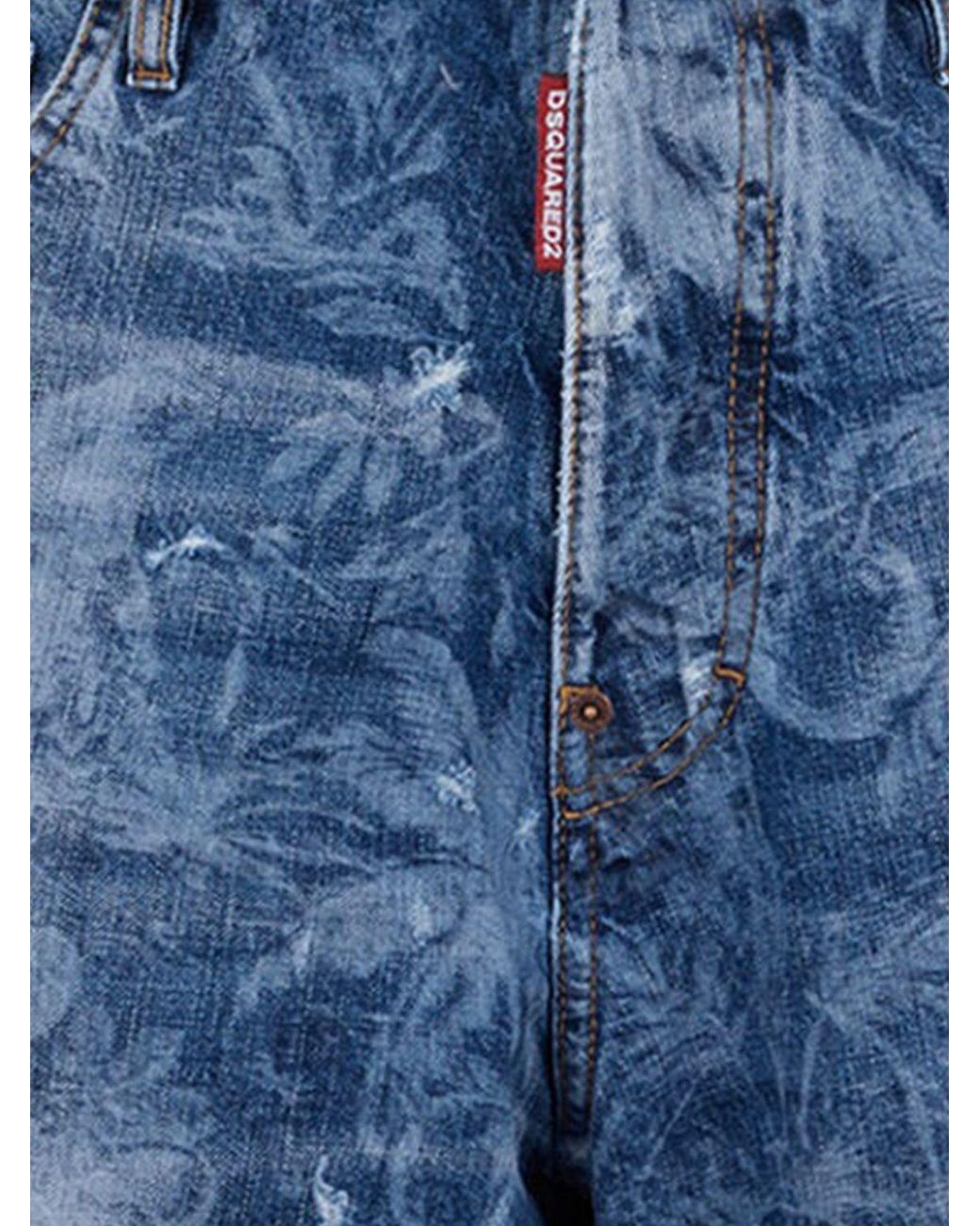 DSquared² Blue Shorts for men
