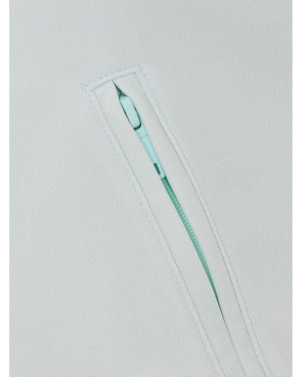 Courreges Blue CourrÈ Ges Polyester Zip-Up Hoodie