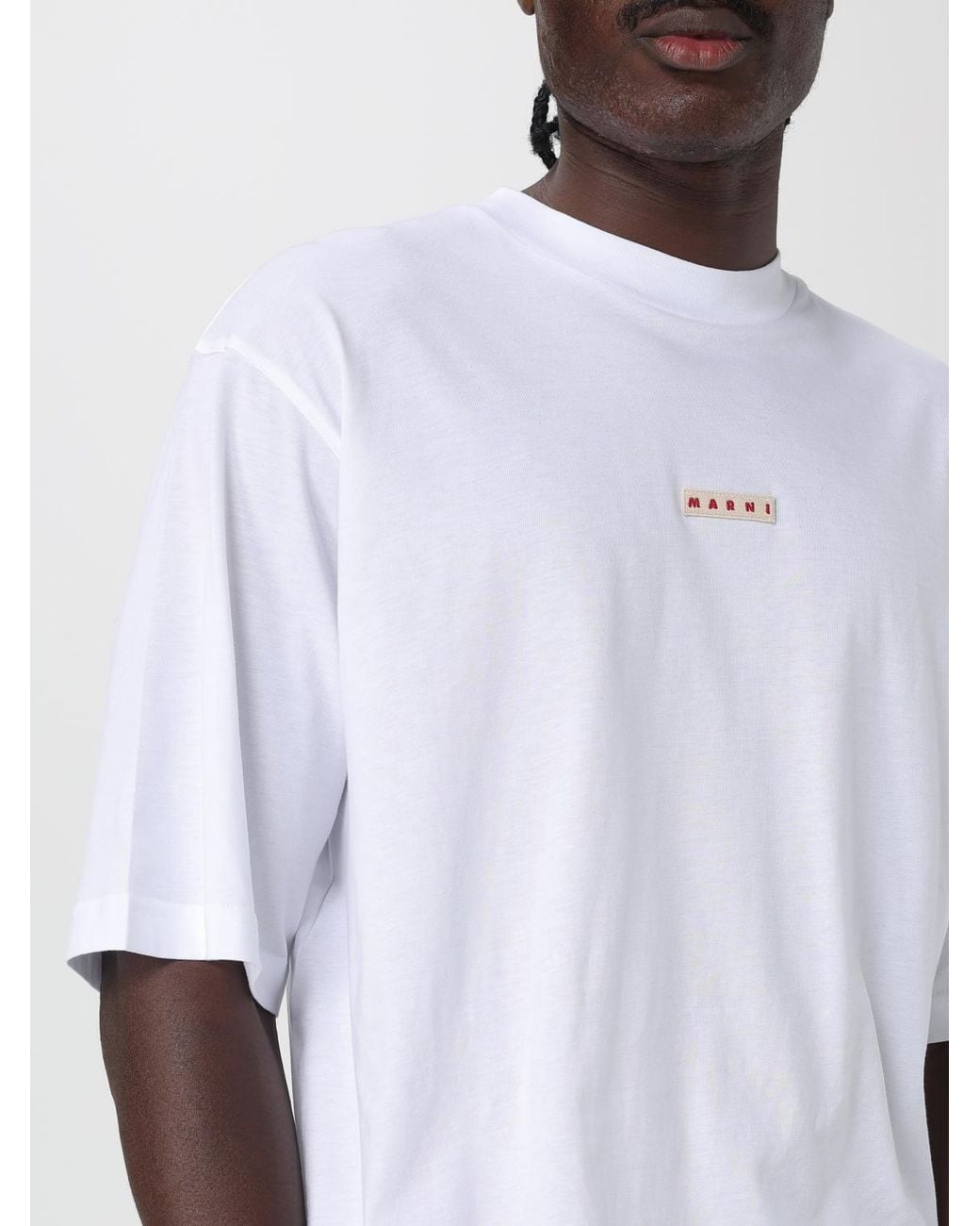 Marni White T-Shirt for men