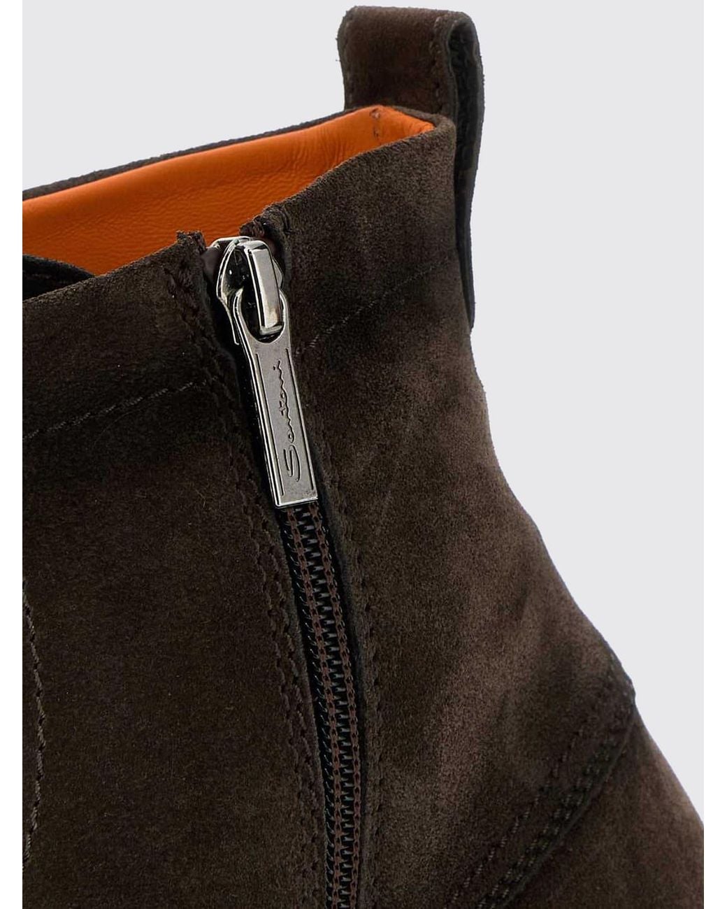 Santoni White Boot for men
