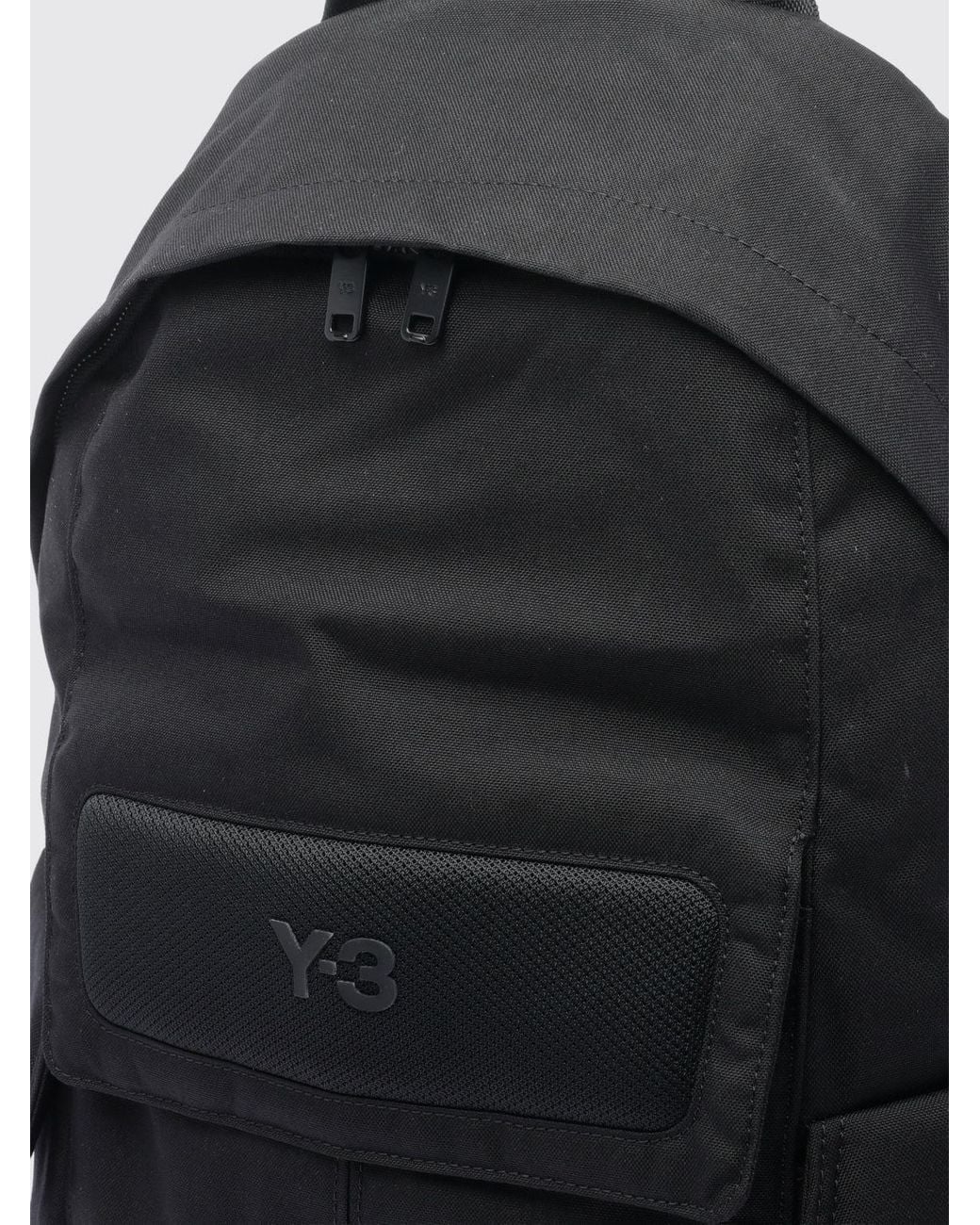 Y-3 Black Backpack for men
