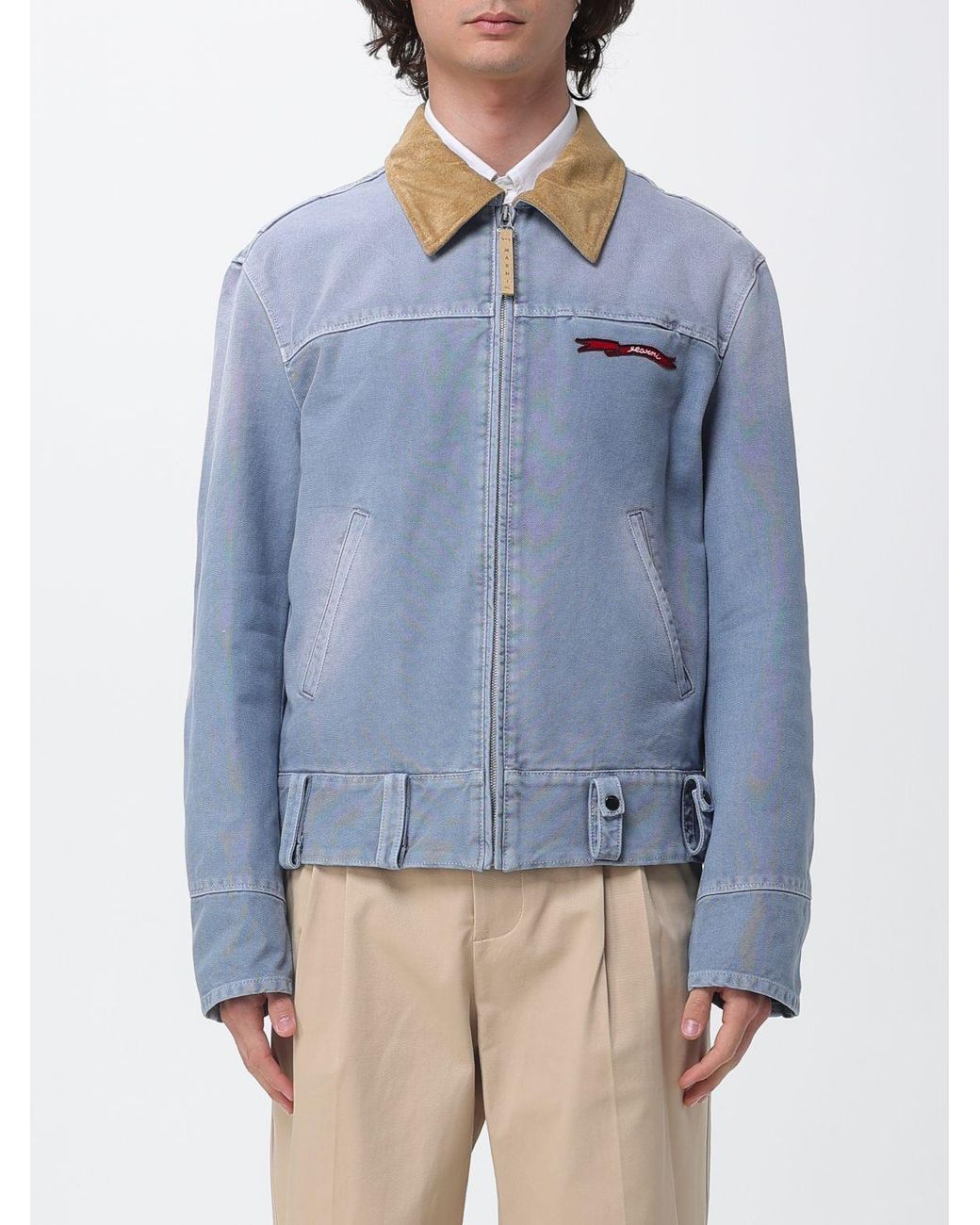 Marni Blue Denim Jacket for men