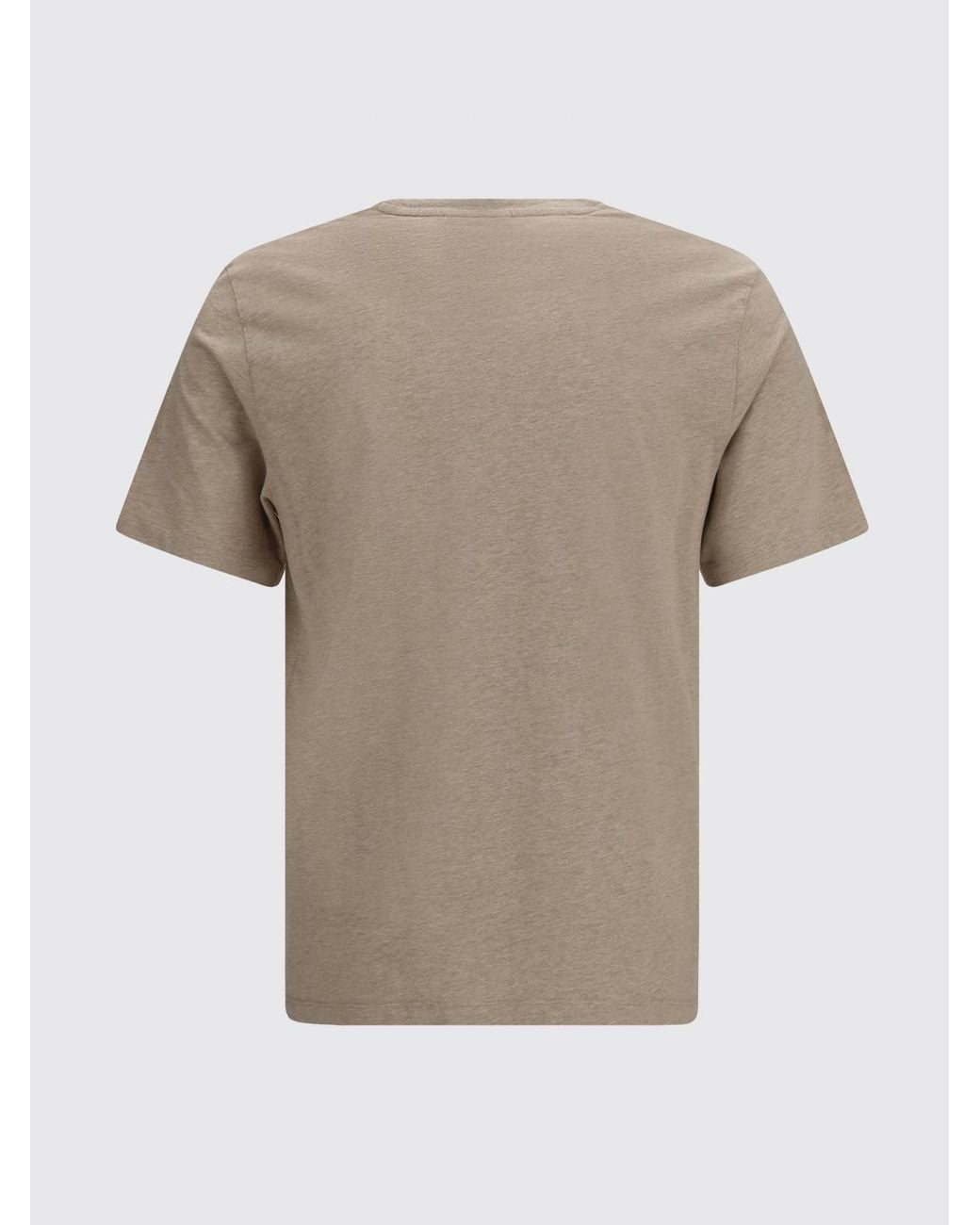 Maison Kitsuné Blue Maison KitsunÉ Chillax Fox Logo Cotton Crewneck T-Shirt for men