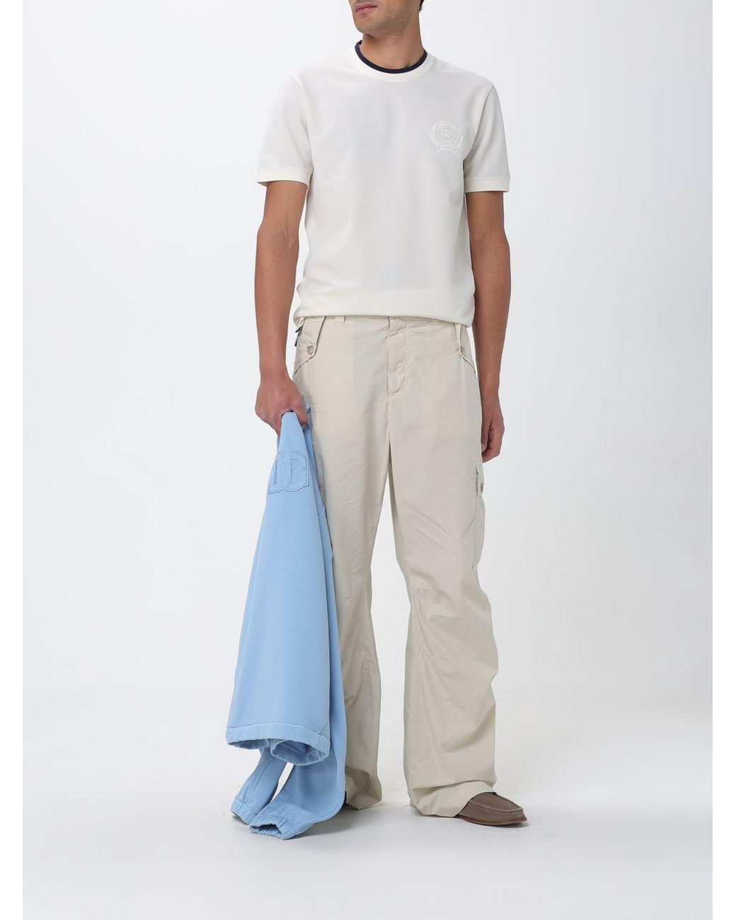 Dolce & Gabbana Blue Sweatshirt for men