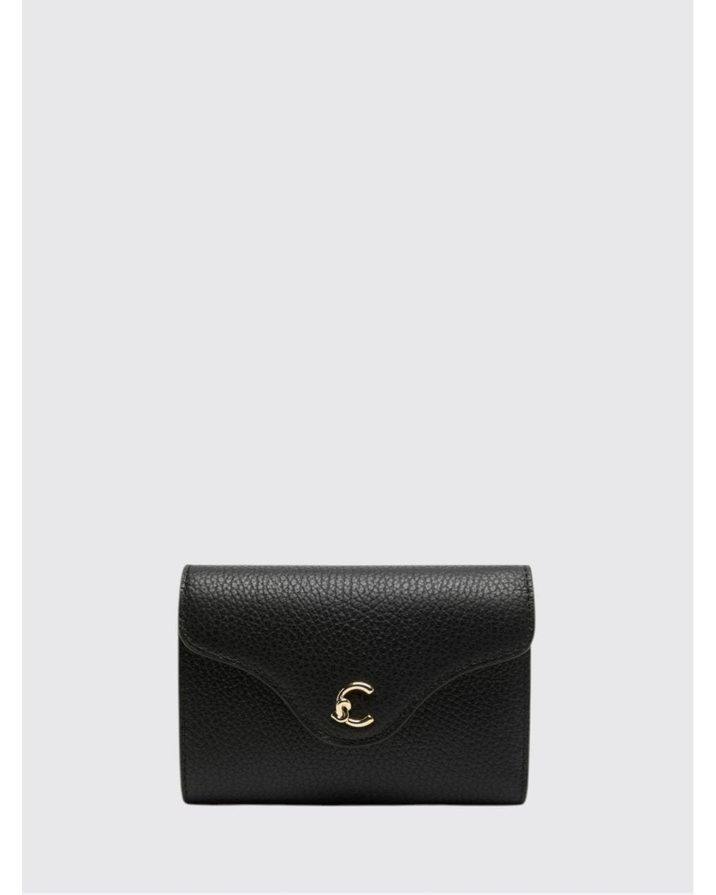 Coccinelle White C-Me Grained Leather Wallet