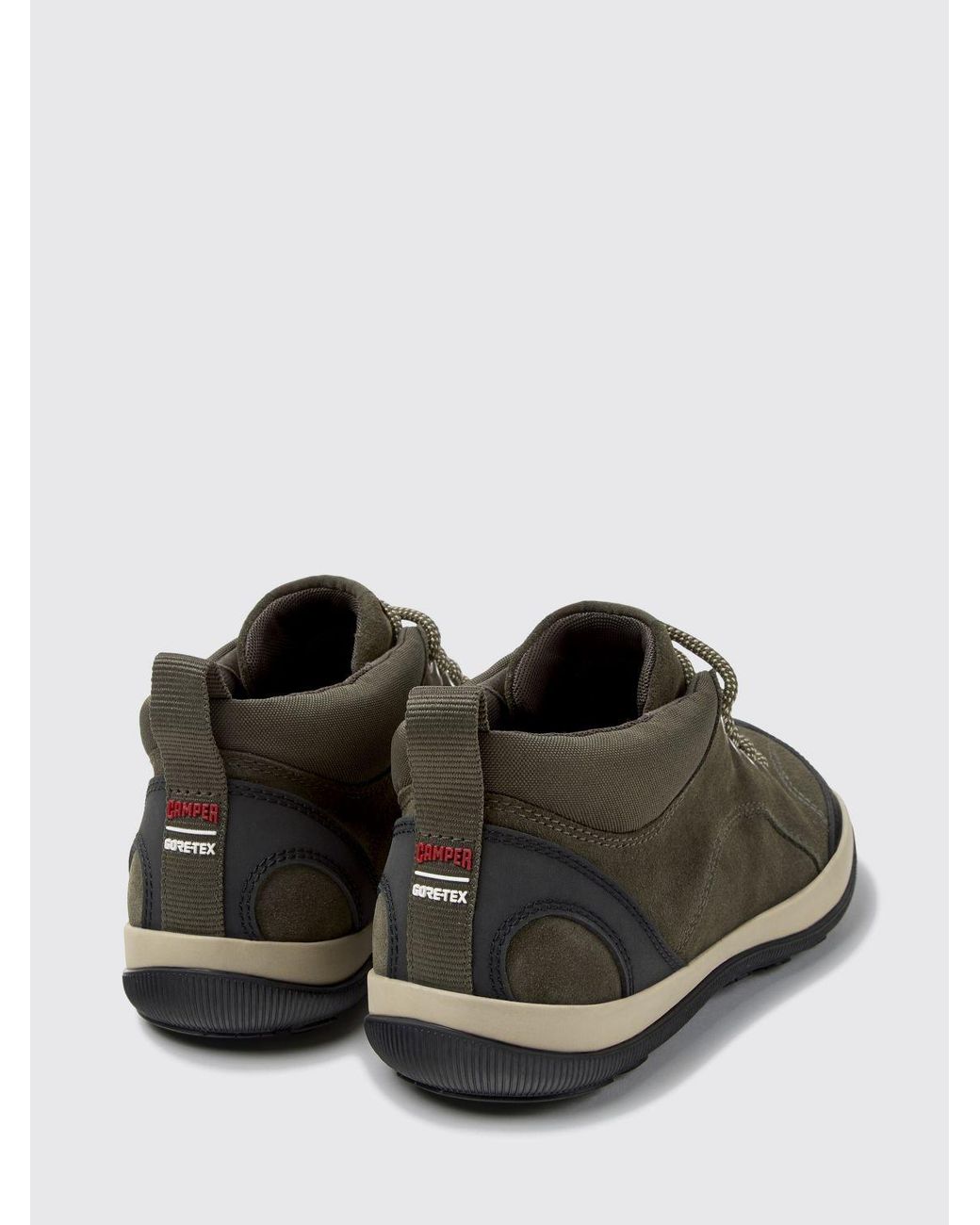 Camper Green Peu Pista Gm Gore-Tex And Nubuck Outdoor Boots for men