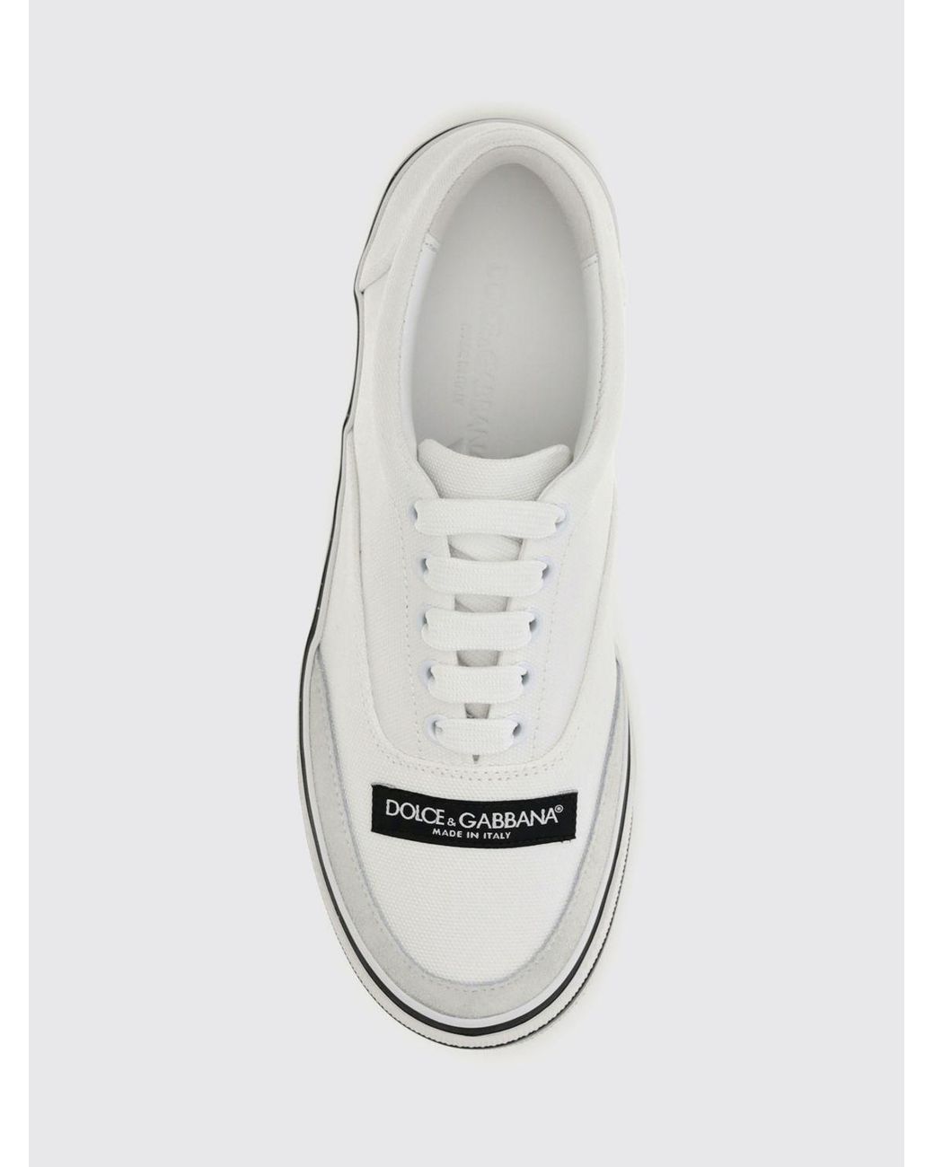Dolce & Gabbana Natural Dolce &Amp Gabbana Dg Sailing Low-Top Sneakers
