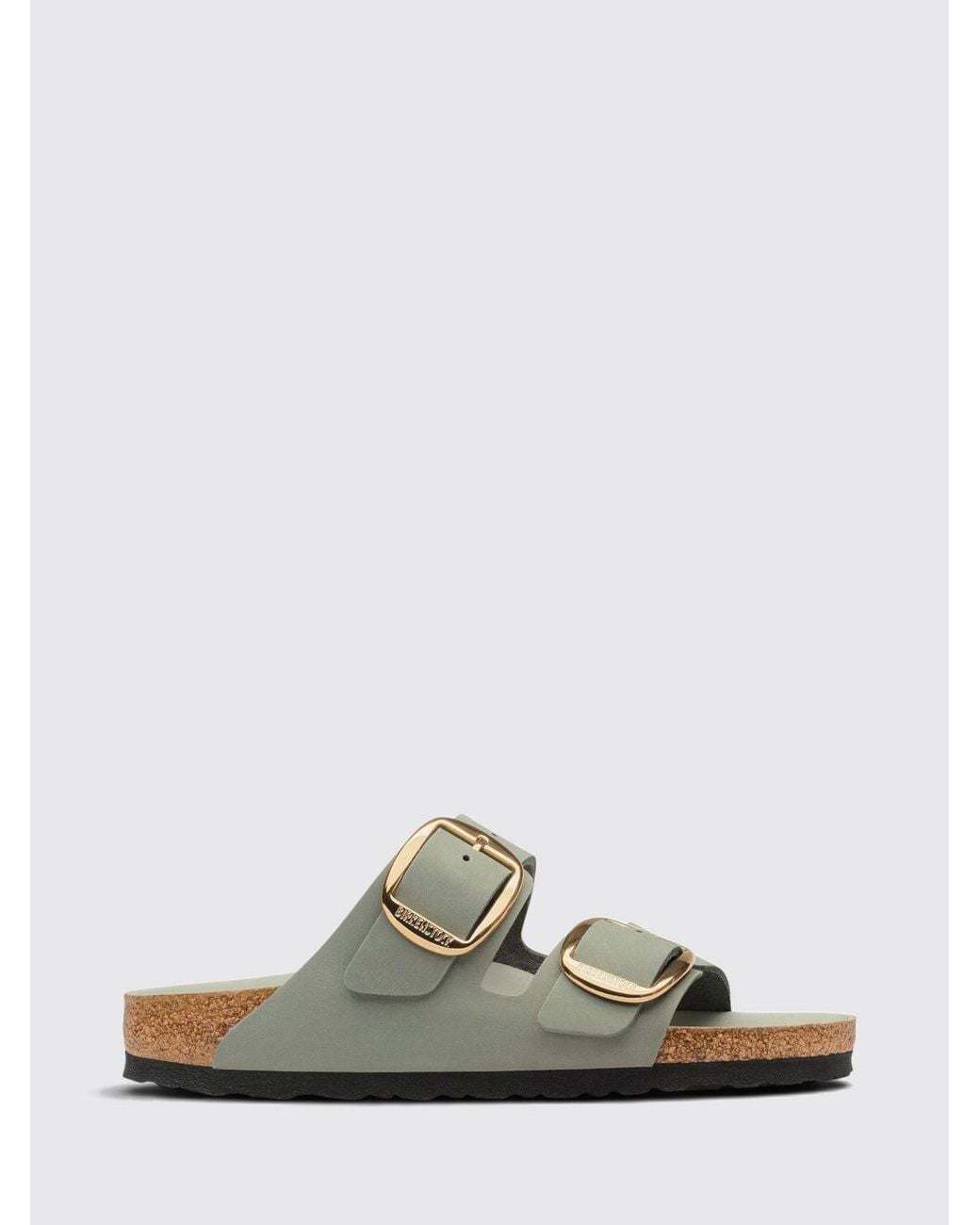 Birkenstock Green Heeled Sandal