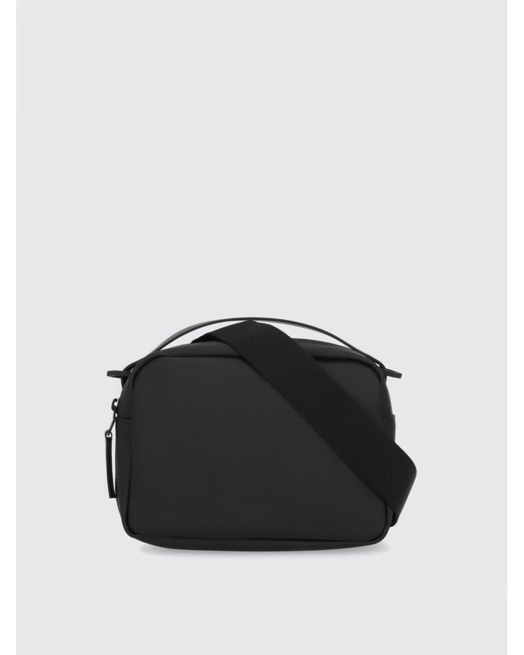 Rains Black Shoulder Bag